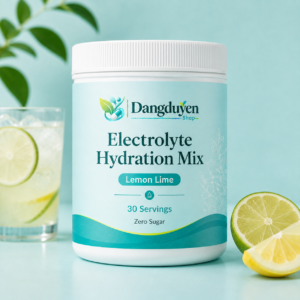Dangduyen Zero-Sugar Electrolyte Hydration Mix – Lemon Lime, 30 Servings