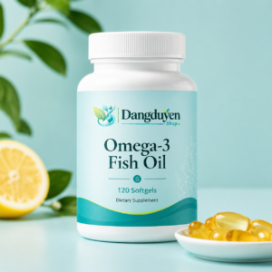 Dangduyen Omega-3 Fish Oil Softgels – 120 Count