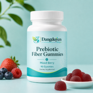 Dangduyen Prebiotic Fiber Gummies – Mixed Berry, 90 Count
